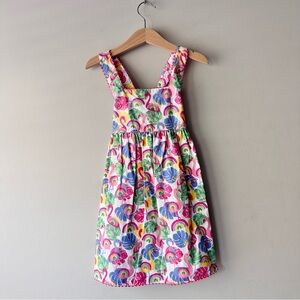 Jo Maman Be’be’ Tropical Print Dress with cross back